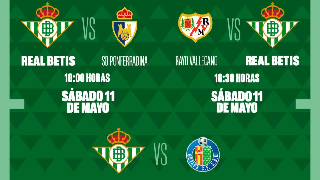 Los rivales del Real Betis Genuine para la tercera fase de la temporada que se celebrará en Burgos